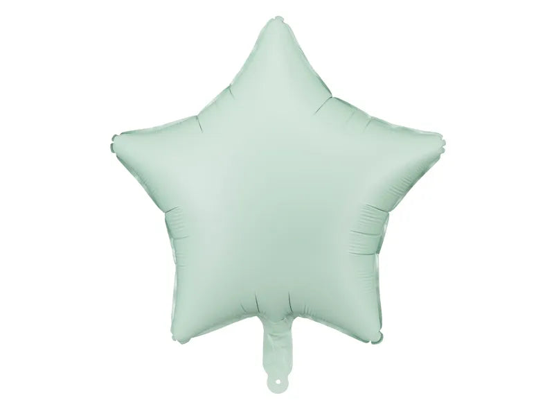 Baby Green Foil Balloon Star – 16" - 1 pc