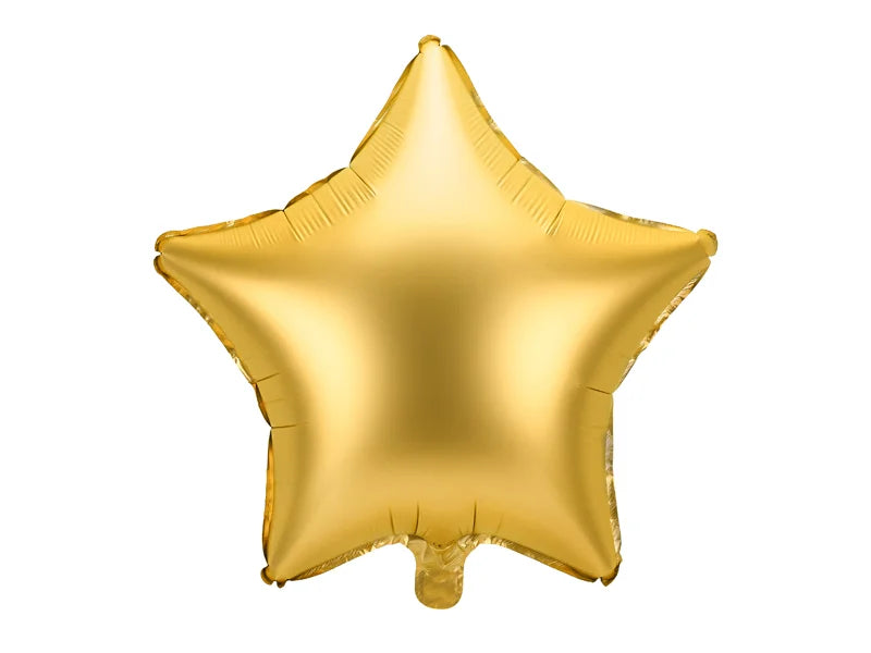 Gold Foil Balloon Star – 16" - 1 pc