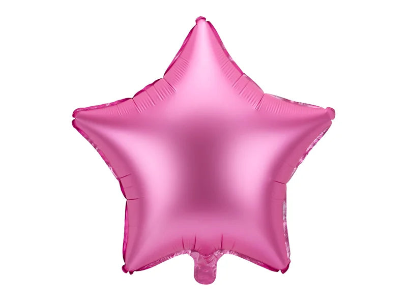 Pink Foil Balloon Star – 16" - 1 pc