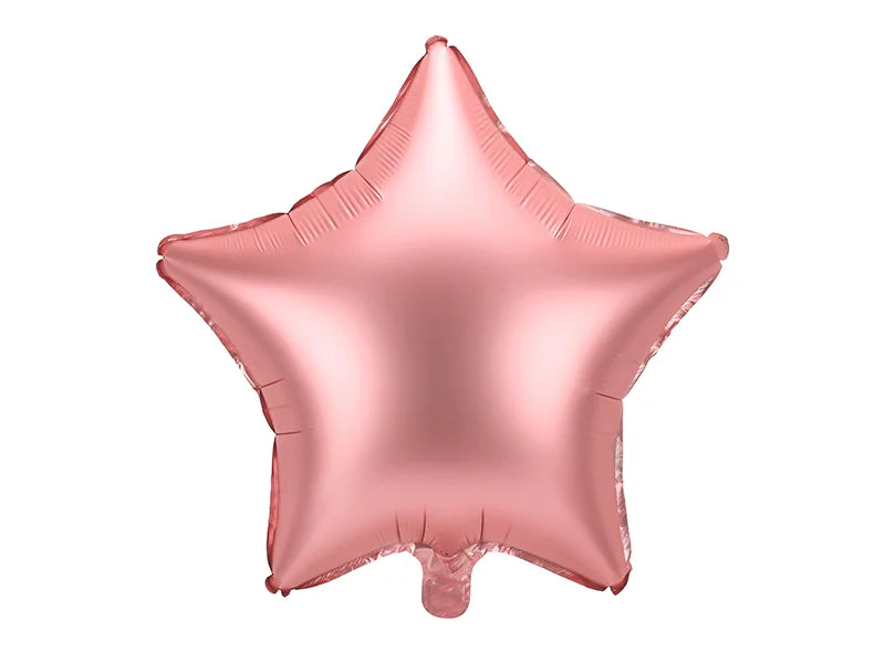 Rose Gold Foil Balloon Star – 16" - 1 pc