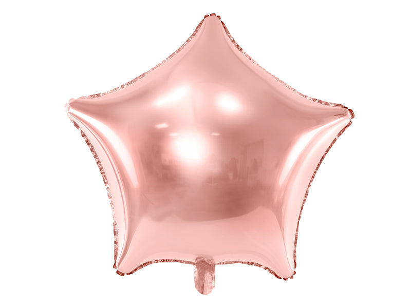 Rose Gold Foil Balloon Star – 27.5" - 1 pc