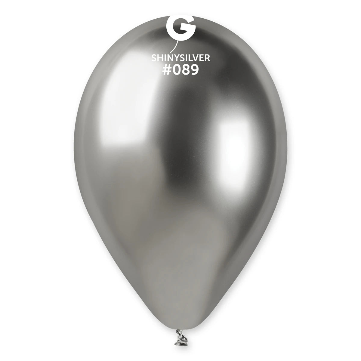 #089 Shiny Silver – 13" (GB120) – 25 pcs
