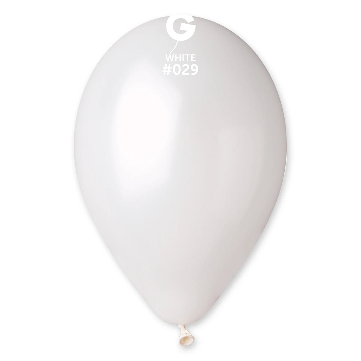 #029 Metal White – 12" (GM110) – 50 pcs