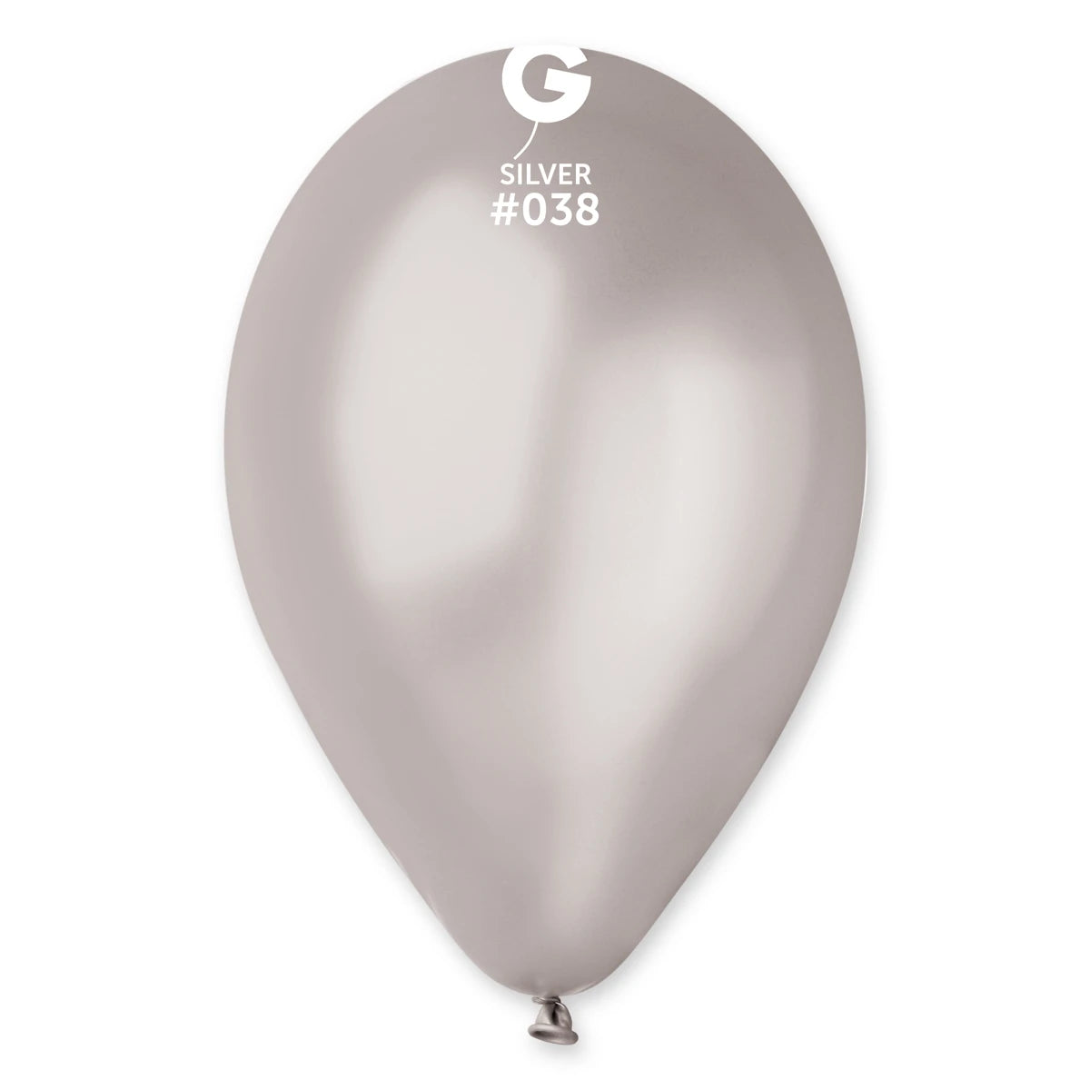 #038 Silver – 12" (GM110) – 50 pcs