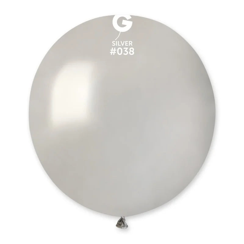 #038 Silver – 19" (GM19) – 25 pcs