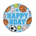 Happy Birthday Sports Foil Balloon – 18" - 1 pc