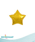 Gold Foil Balloon Star –18" - 1 pc