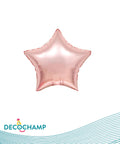 Rose Gold Foil Balloon Star –24" - 1 pc