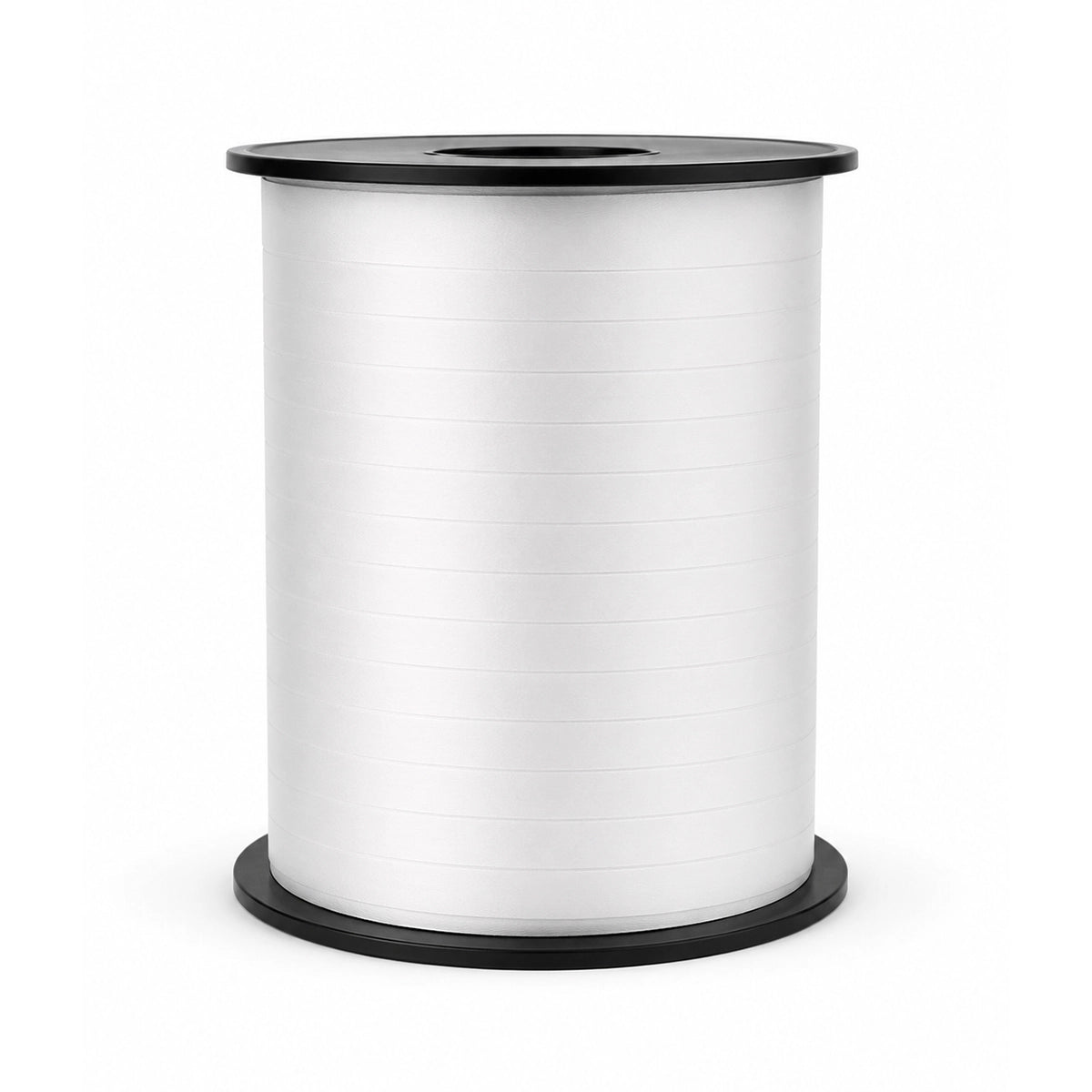 White Curling Ribbon - 0.5mm x 500yds.