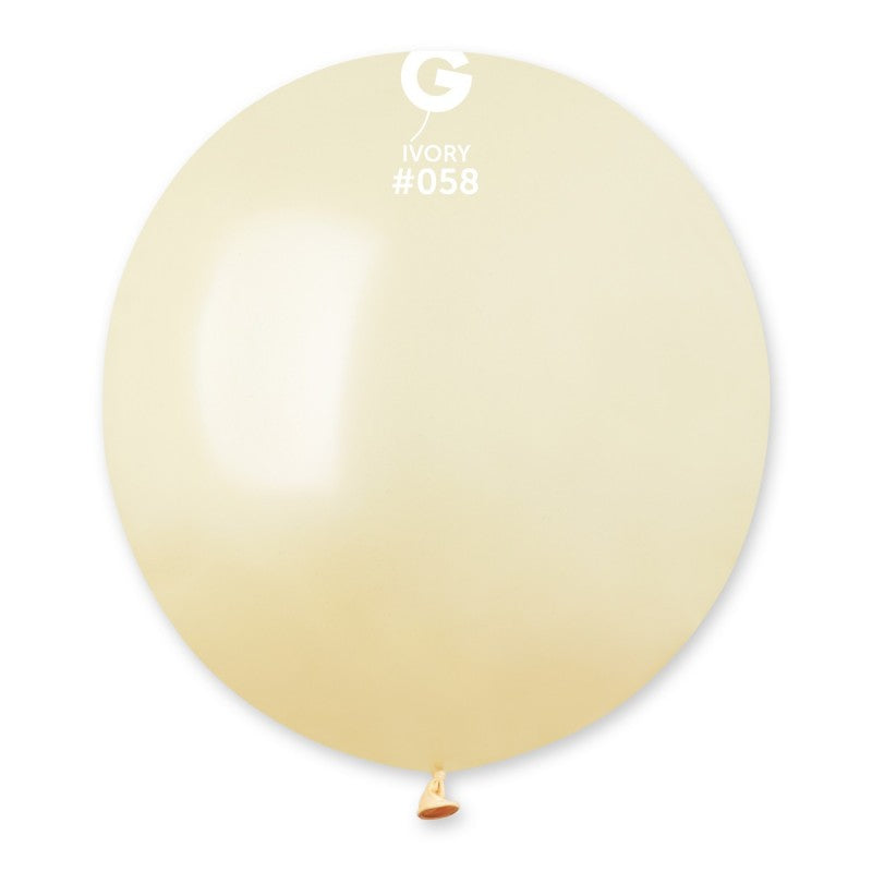#058 Metal Ivory – 19" (GM19) – 25 pcs